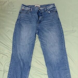 Abercrombie & Fitch High Rise Blue Jeans